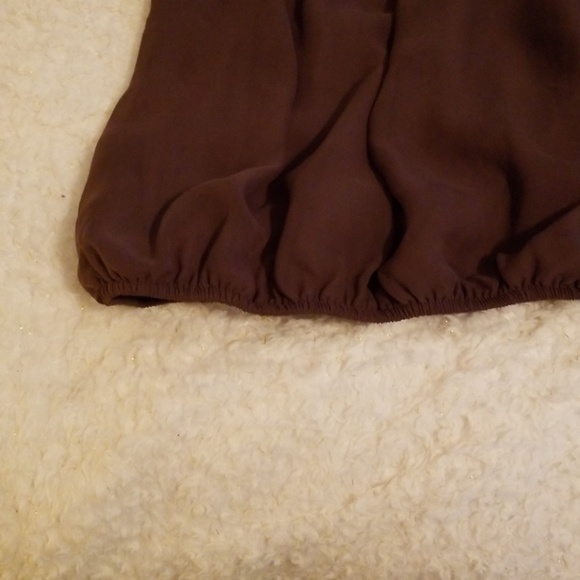 Ombre sequin bubble hem top - Picture 3 of 5